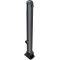 Ornamental bollard | Series 480B | � 82 mm | foldable, self-engaging lockto be fixed by plugs, with base plate 100 x 150 mm | with triangular locking mechanism acc. with DIN 3223 | without eyelet